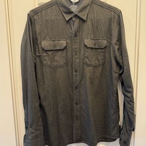 KÜHL Descendr Flannel Shirt Men’s Serpentine Green Long Sleeve Button Up size M